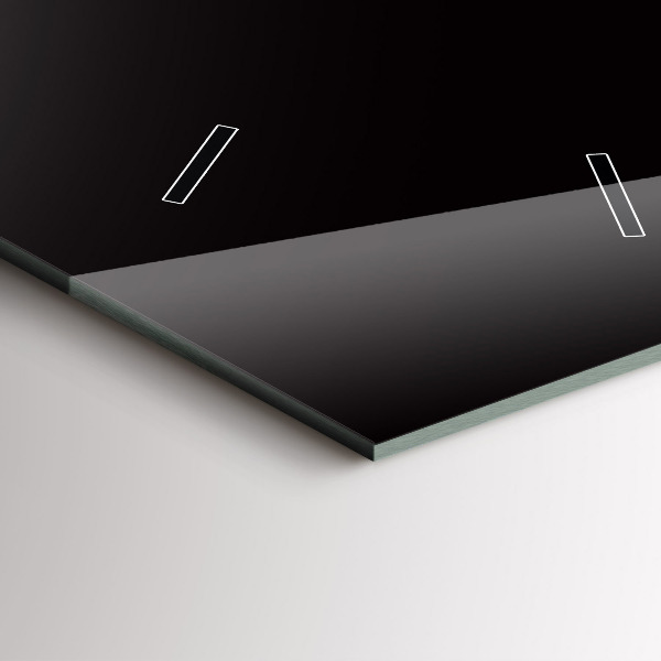 Vertical wall clock Orange juice