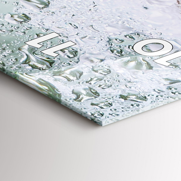 Vertical wall clock A mug of beer