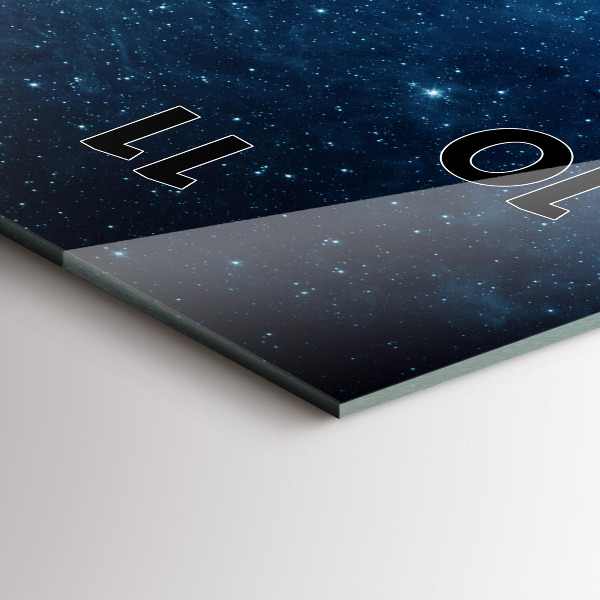 Vertical wall clock Earth and Galaxy – NASA