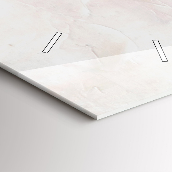 Vertical wall clock Oil painting yacht sea