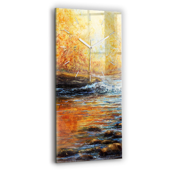 Vertical wall clock Artistic art