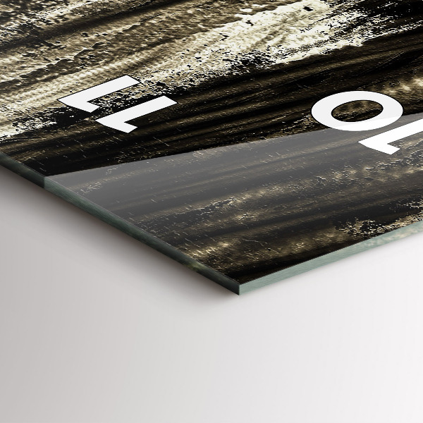 Vertical wall clock Woman on a rainy night