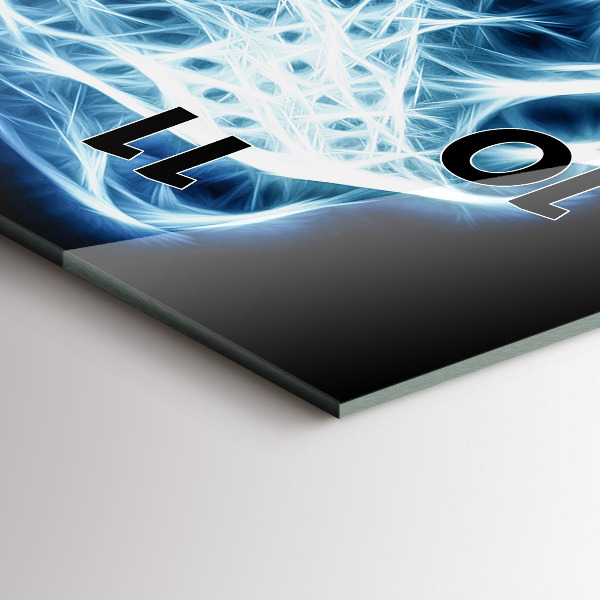 Vertical wall clock Wild lion