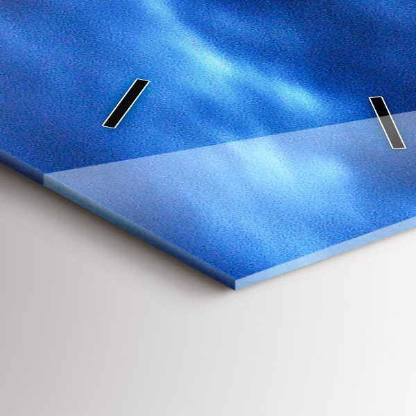 Vertical wall clock Sydney In The Evening