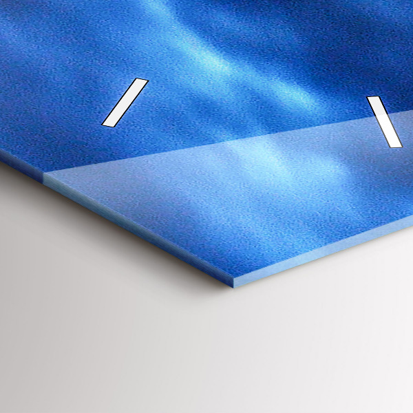 Vertical wall clock Sydney In The Evening