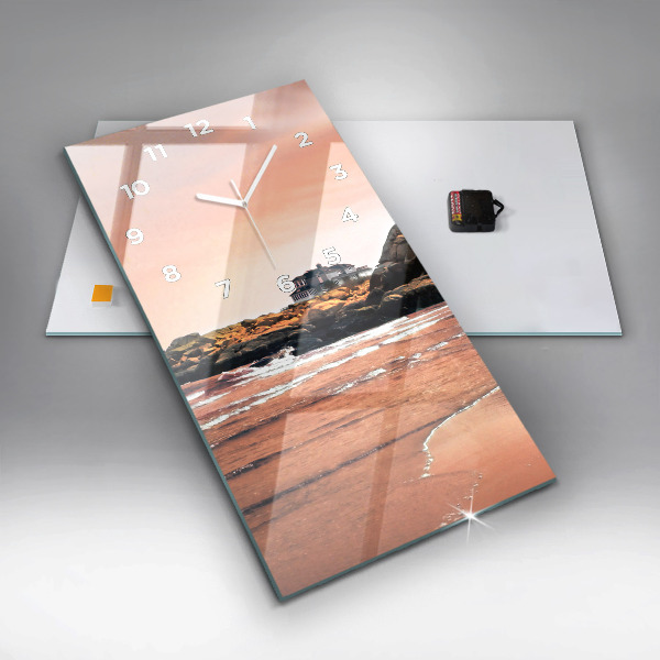 Vertical wall clock Sherman Coast