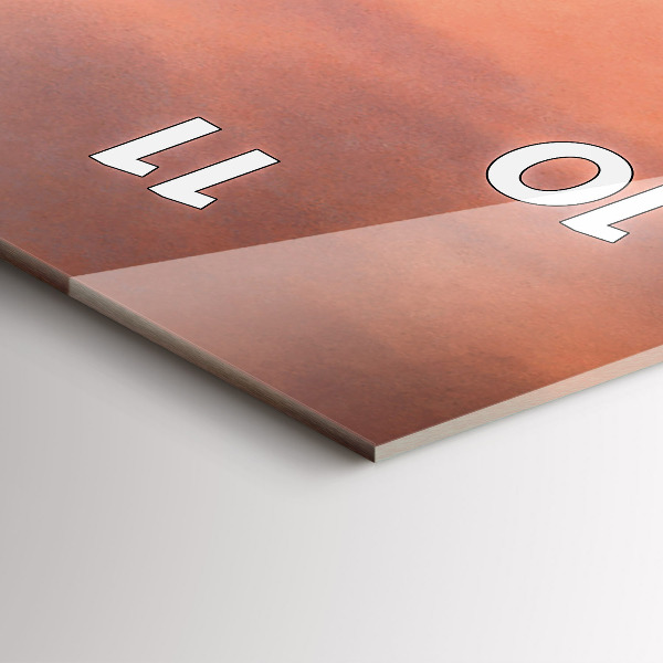 Vertical wall clock Sherman Coast