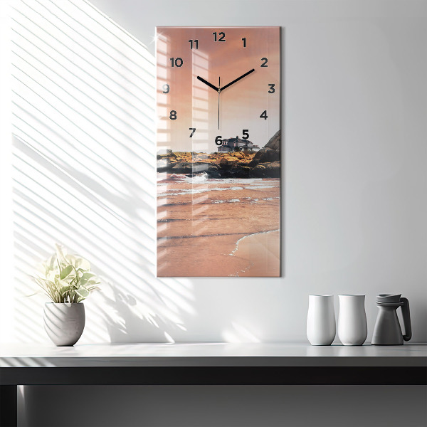 Vertical wall clock Sherman Coast
