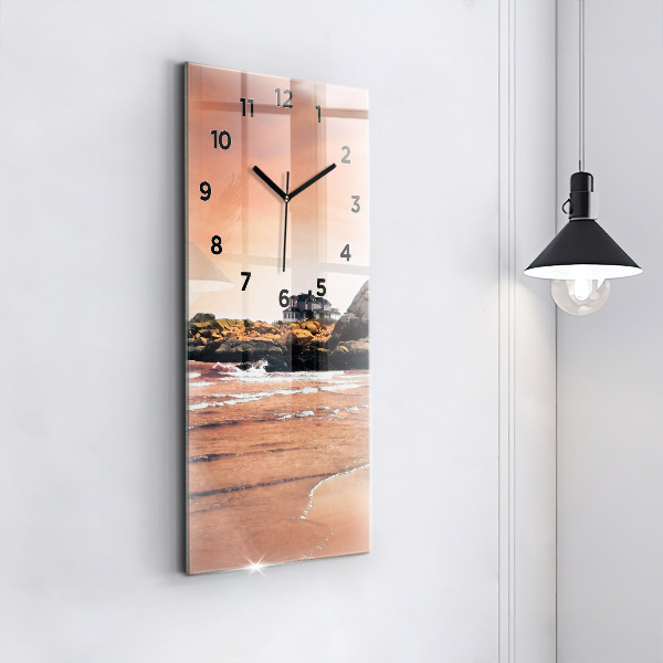 Vertical wall clock Sherman Coast