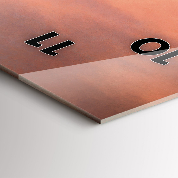 Vertical wall clock Sherman Coast