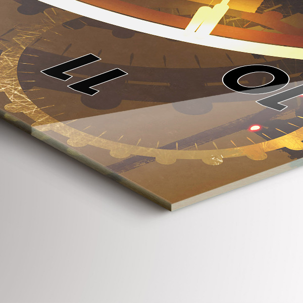 Vertical wall clock Time – Mechanism