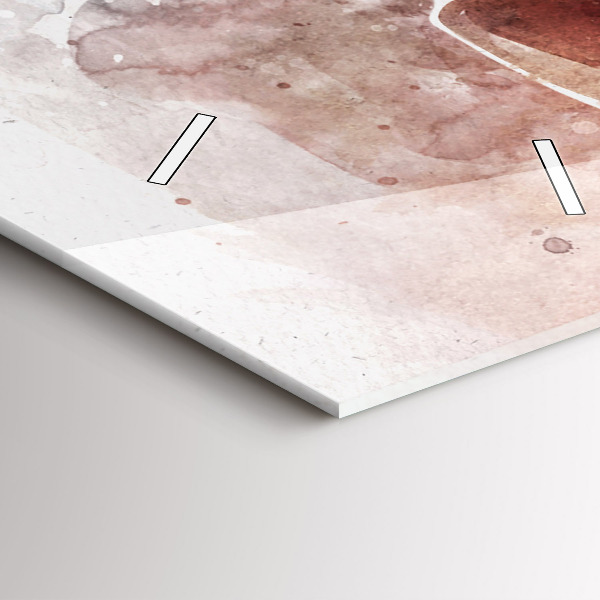 Vertical wall clock Guitar Visualization