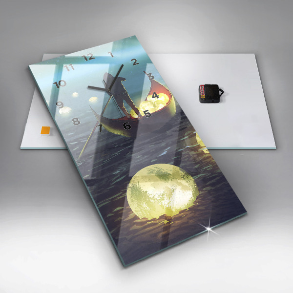 Vertical wall clock Abstraction