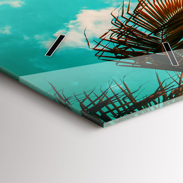 Vertical wall clock Holidays Relaxation Summer