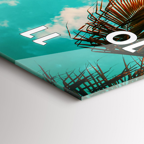 Vertical wall clock Holidays Relaxation Summer