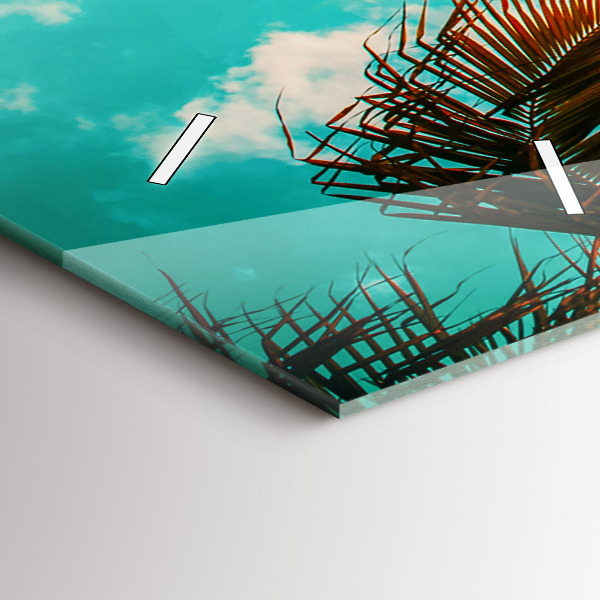 Vertical wall clock Holidays Relaxation Summer