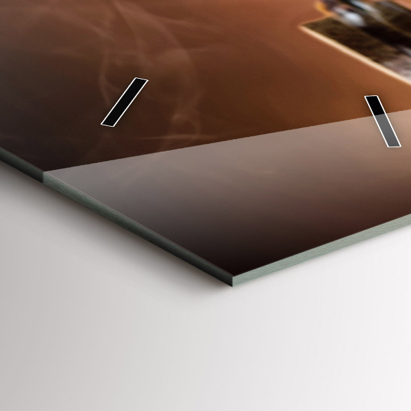 Vertical wall clock The Culinary Heart of Italy