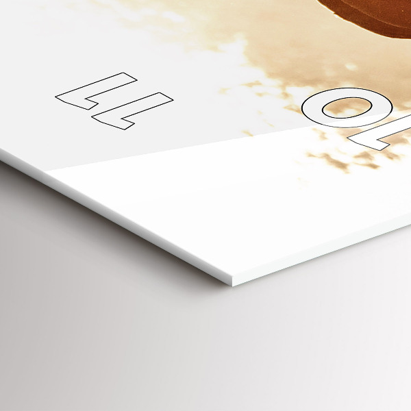 Vertical wall clock United States Marines