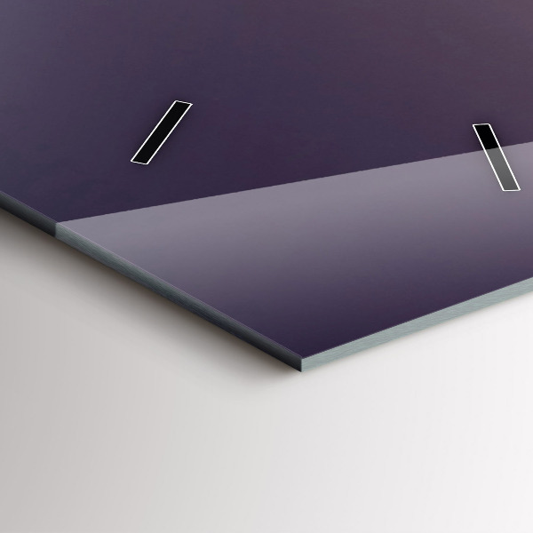 Vertical wall clock New York East River