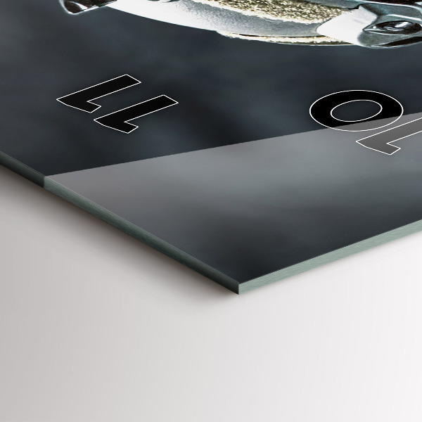 Vertical wall clock Soldier with a gun