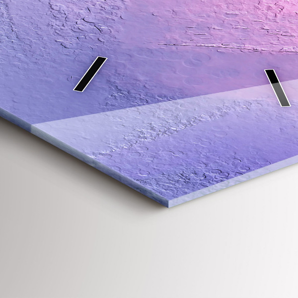 Vertical wall clock Seascape