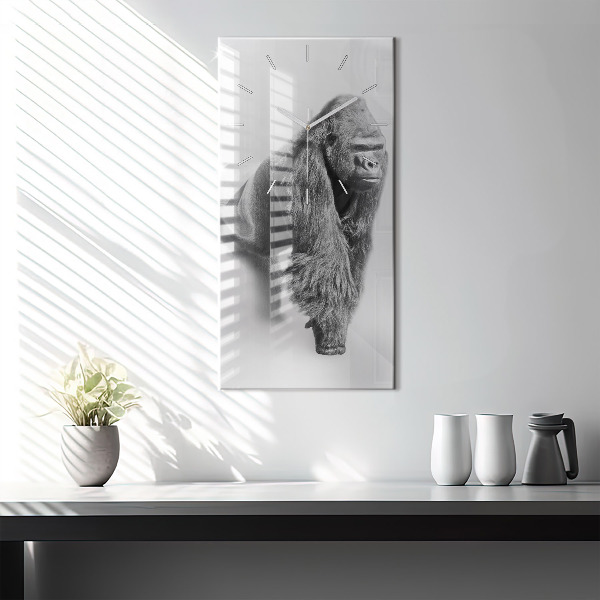 Vertical wall clock Animal Art Collection