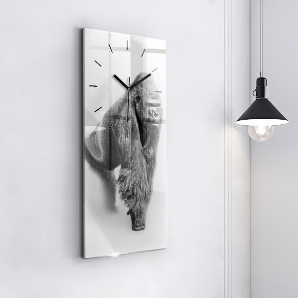 Vertical wall clock Animal Art Collection
