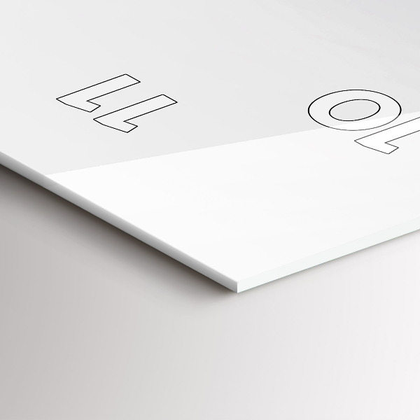 Vertical wall clock Animal Art Collection