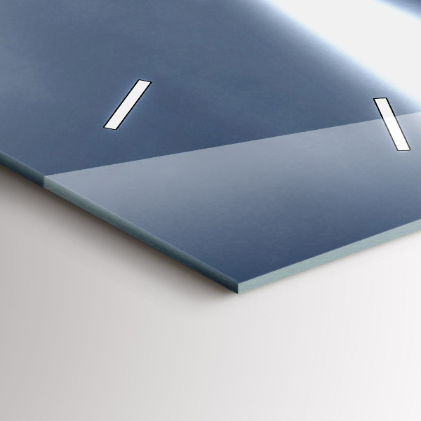 Vertical wall clock Lighthouse