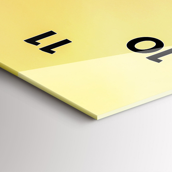 Vertical wall clock Zhujiang River China