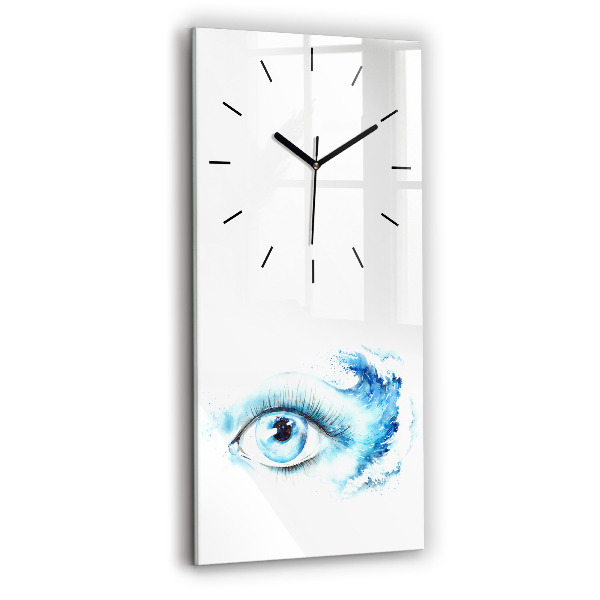 Vertical wall clock Sea Eye