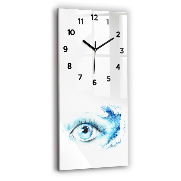 Vertical wall clock Sea Eye
