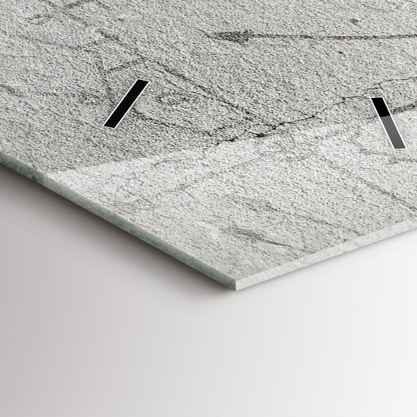 Vertical wall clock Sketch of the City