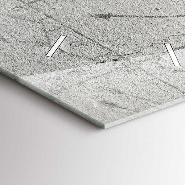 Vertical wall clock Sketch of the City