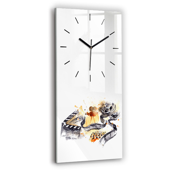 Vertical wall clock Cinematography camera