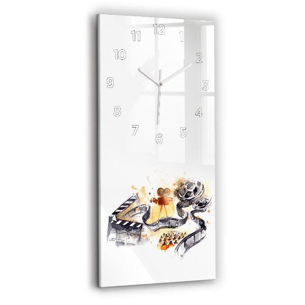 Vertical wall clock Cinematography camera