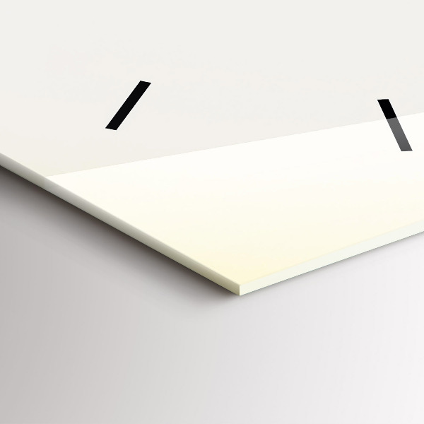 Vertical wall clock Deer at sunrise