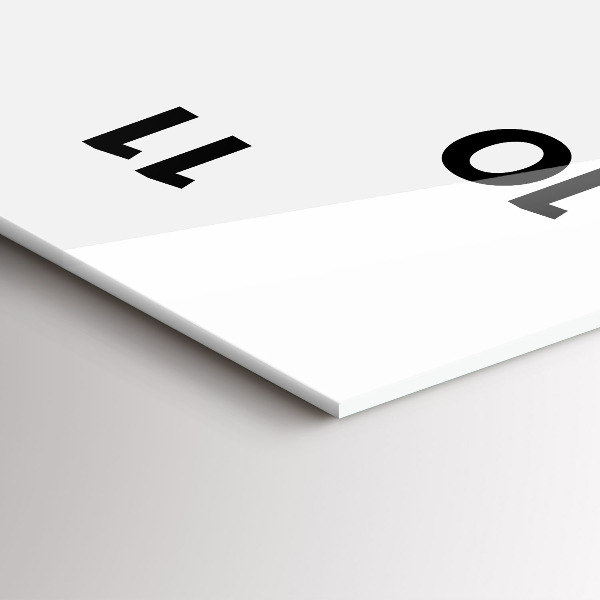 Vertical wall clock Rain umbrella and city