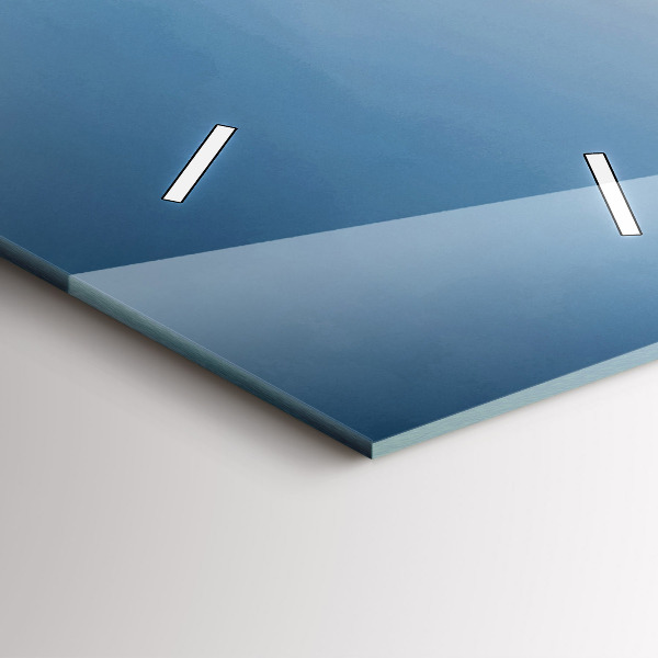 Vertical wall clock Lighthouse