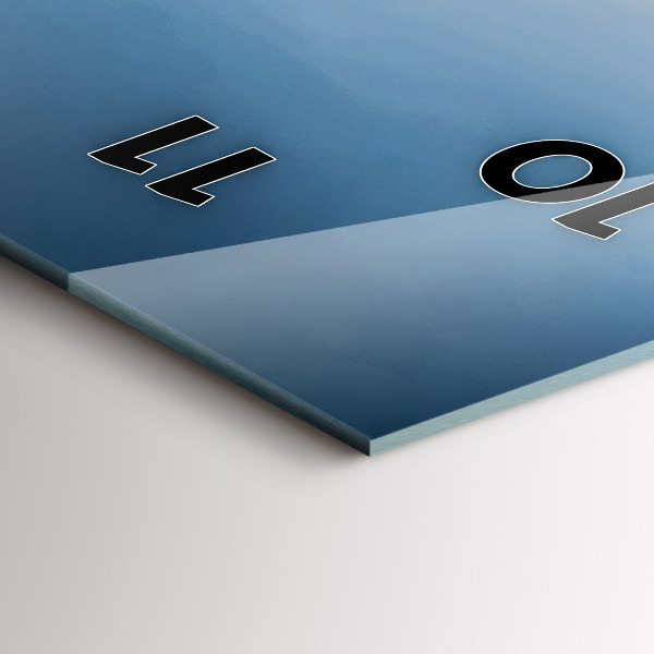 Vertical wall clock Lighthouse