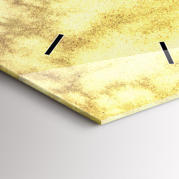 Vertical wall clock woman with umbrella