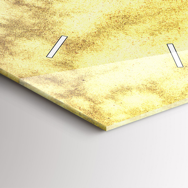 Vertical wall clock woman with umbrella