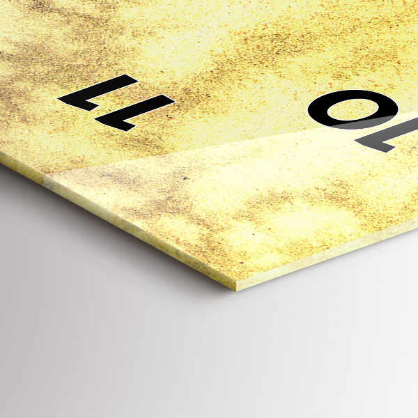 Vertical wall clock woman with umbrella