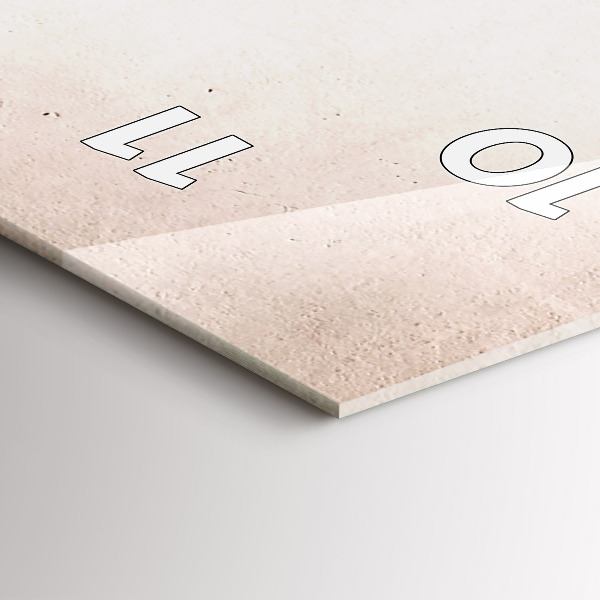 Vertical wall clock Italian bike