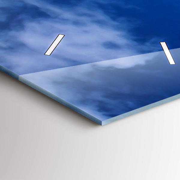 Vertical wall clock Lighthouse