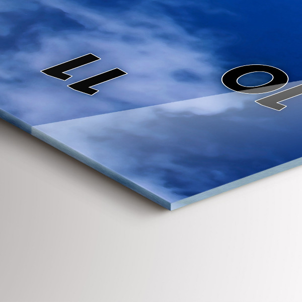 Vertical wall clock Lighthouse