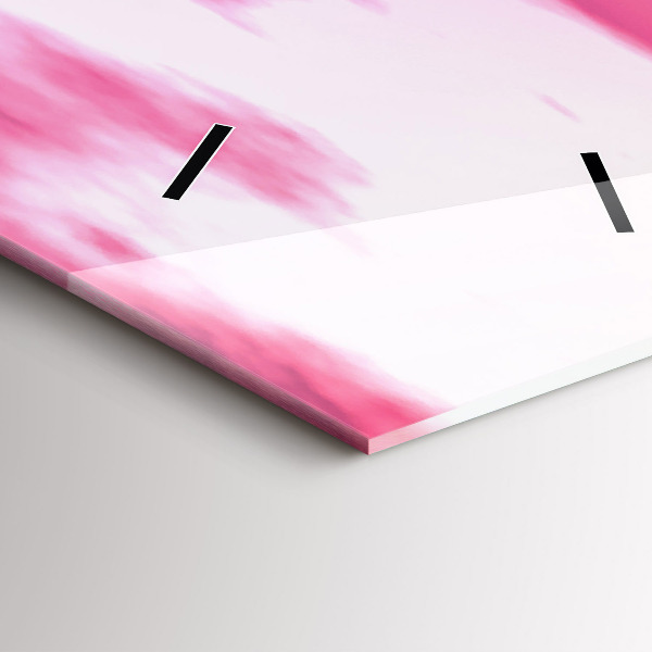 Vertical wall clock Sunset at Stonehenge