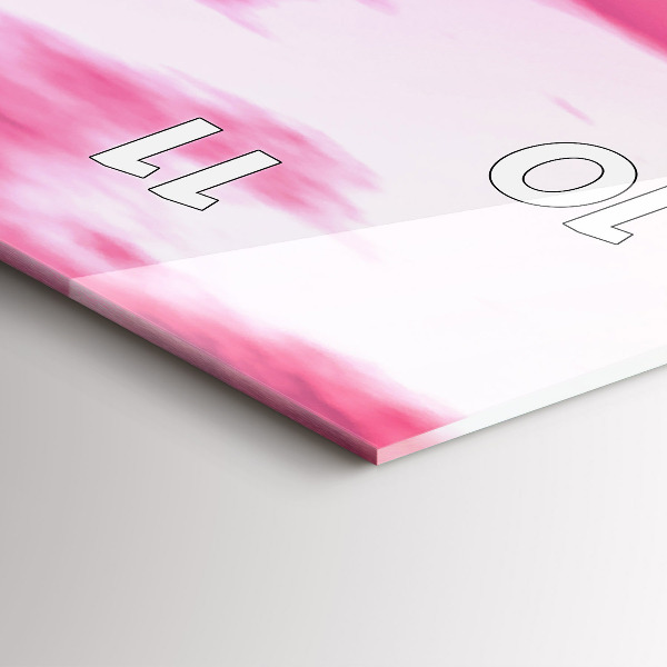 Vertical wall clock Sunset at Stonehenge