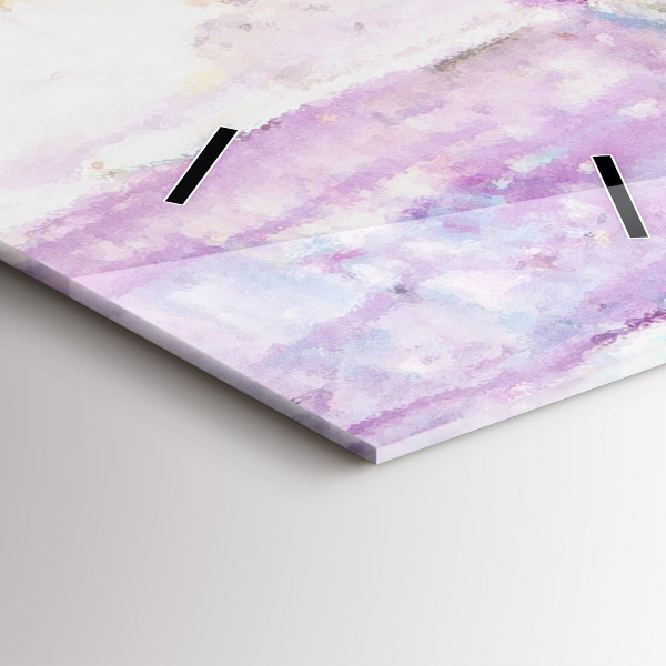 Vertical wall clock Preparing the ballerina