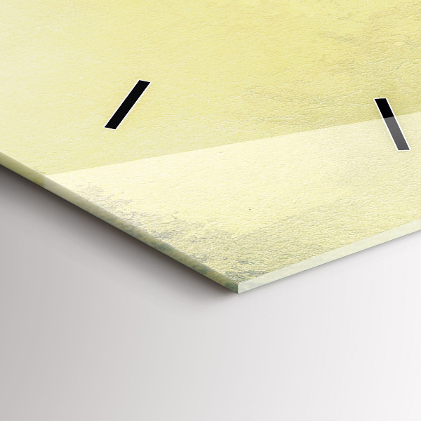 Vertical wall clock Fishing village